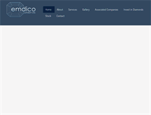 Tablet Screenshot of emdico.co.uk